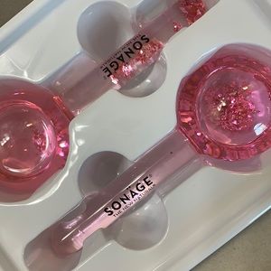 NIB Sonage Frioz Icy Globes Facial Massager Duo